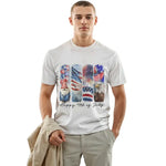 Happy 4th of July USA festival unisex T‑shirt sweatshirt hoodie — celebrate Independence Day in vibrant style
