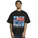 Patriotic God Bless America T-shirt/USA Flag Sweatshirt/Christian Inspired Hoodie with Fireworks for Independence Day