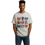 Red White & Blue 4th of July Teacher Apparel T-Shirt, Sweatshirt, Hoodie