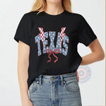 Texas Patriotic 4th of July Star & Lightning Bolt Apparel T-Shirt, Sweatshirt, Hoodie