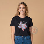 Texas Floral Patriotic T-Shirt For Independence Day – Cute Patriotic Hoodie Sweatshirt for 4th of July Celebrations - Tee Beats