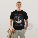 Loose Goose July 4th T-Shirt - Funny Pattern Independence Day Sweatshirt/Hoodie