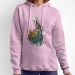 Cute Easter Bunny Flowers T-shirt/Sweatshirt/Hoodie - Trendy Spring Rabbit Tee for Father's Day