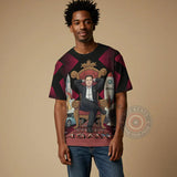 New Era Reign Tee - Digital Power And Political Stage - Satirical Tech & Politics T-Shirt