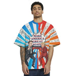 Tweet War 'Boxing' Tee - Billionaire vs. Politico Showdown - Humorous Political Fan Gift