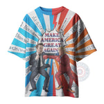 Tweet War 'Boxing' Tee - Billionaire vs. Politico Showdown - Humorous Political Fan Gift