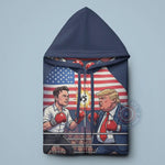 Satirical Showdown T-Shirt: Unofficial Tech Mogul vs. Former Commander-in-Chief Rivalry Tee