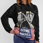 Patriot Leader T-Shirt Sweatshirt Hoodie - Iconic Leader Design For 4th of July