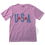 USA Red Star 4th of July unisex T-shirt sweatshirt hoodie with modern design celebrating American Independence Day - Tee Beats