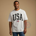 T-shirt sweatshirt hoodie celebrating 4th of July Independence Day with a youthful simple style