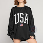 T-shirt sweatshirt hoodie celebrating 4th of July Independence Day with a youthful simple style