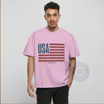 USA Flag Lettering 1776 T-Shirt Hoodie Sweatshirt Celebrate Independence Day with This Patriotic 4th of July Design