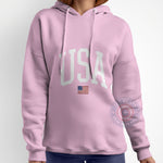 Mother's Day America Flag Shirt - Patriotic USA Design T-Shirt/Sweatshirt/Hoodie for Festivities