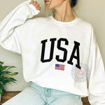 Mother's Day America Flag Shirt - Patriotic USA Design T-Shirt/Sweatshirt/Hoodie for Festivities