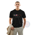 American Spirit 4th of July Hoodie Sweatshirt with Unique Boot Flag Eagle Truck Graphic