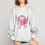 Retro Cupid Blowing Bubbles Valentine T-shirt/Sweatshirt/Hoodie - Cute Love Angel Tee for Father's Day