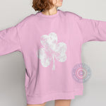 Mother’s Day Hoodie with Clover Design – Lucky Gift Sweatshirt/T-Shirt for Mom