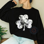 Mother’s Day Hoodie with Clover Design – Lucky Gift Sweatshirt/T-Shirt for Mom