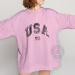 USA American Flag Mother's Day Hoodie - American Flag 