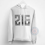 216 Area Code City Skyline Hoodie Sweatshirt Sweatshirt - Urban Graphic Pattern