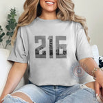 216 Area Code City Skyline Hoodie Sweatshirt Sweatshirt - Urban Graphic Pattern