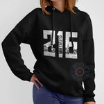 216 Area Code City Skyline Hoodie Sweatshirt Sweatshirt - Urban Graphic Pattern