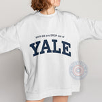 Gilmore Girls Why Yale Drop Out T-shirt/Sweatshirt/Hoodie - Stars Hollow Nostalgic Tee for Father's Day