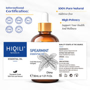 HIQILI_1_Fl_Oz_Peppermint_Oil,_for_Homemade_Spray,_Diffuser,_100%_Pure_Natural_30ML