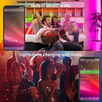 100ft_Led_Strip_Lights_(2_Rolls_of_50ft)_RGB_Music_Sync_Color_Changing,Bluetooth_Led_Lights_with_Smart_App_Control_Remote,Led_Lights_for_Bedroom_Room_Lighting_Flexible_Home_Decor