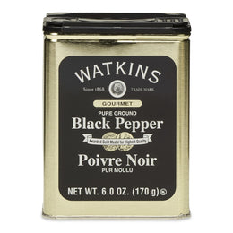 Watkins_Gourmet_Spice_Tin_-_Pure_Ground_Black_Pepper,_6_oz._Tin,_1-Pack,_Flavor