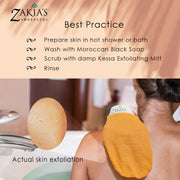 Original_Kessa_Exfoliating_Glove_Microdermabrasion_Exfoliating_Mitts,_Removes_unwanted_dead_skin,_dirt_and_grime_and_Keratosis_Pilaris._Great_for_spray_tan_removal.