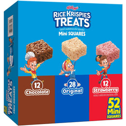 Rice_Krispies_Treats_Mini_Crispy_Marshmallow_Squares,_Kids_Snacks,_Lunch_Variety_Pack,_20.1oz_Box_(52_Bars)_Sweet_Chocolate