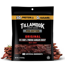 Tillamook_Beef_Jerky,_Country_Smoker_PRO_Edition,_Zero_Sugar,_Original,_2.14_Oz,_Real_Hardwood_Smoked_Fresh_Angus_Beef,_Low_Carb,_High_Protein,_Ready_to_Eat_Keto_Snack_for_Athletes,_Gluten_Free