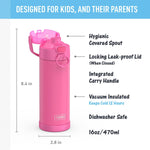 THERMOS_FUNTAINER_16_Ounce_Stainless_Steel_Vacuum_Insulated_Bottle_with_Wide_Spout_Lid