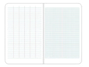 Elan_Publishing_Company_-_E64-8x4S_Org_SewnField_Surveying_Book_4_5/8_x_7_1/4_Orange_Stiff_Cover