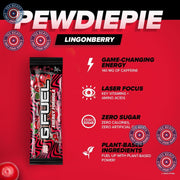 G_Fuel_PewDiePie_Energy_Powder_Packets,_Sugar_Free,_Clean_Caffeine_Focus_Supplement,_Water_Mix,_Lingonberry_Fruit_Flavor,_Focus_Amino,_Vitamin_+_Antioxidants_Blend_-_6_Stick_Pack,_0.25_oz