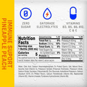 Propel_Immune_Support_Electrolyte_Enhanced_Water_Sports_Drink,_Pineapple_Peach_Flavored_Water,_100%_DV_Vitamin_C_+_Zinc,_Zero_Calorie_&_Sugar_Hydration_with_Electrolytes_and_Vitamins,_16.9_fl_oz_Bottles_(12_Pack)
