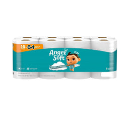 Angel_Soft_Toilet_Paper,_16_Mega_Rolls_=_64_Regular_Rolls,_Soft_and_Strong_Toilet_Tissue_Wipes