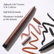 LAURA_GELLER_NEW_YORK_Kajal_Longwear_Kohl_Eyeliner_Pencil_with_Caffeine,_Smooth_&_Blendable_Makeup,_Dark_Brown_Lipliner_Pack_Sharpener_Cosmetic