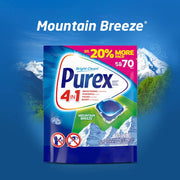 Purex_4-in-1_Laundry_Detergent_Pacs,_Mountain_Breeze,_70_Count