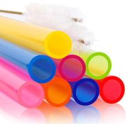8_Pcs_Reusable_Boba_Straws_&_Smoothie_Straws_-_Multi_Colors_Jumbo_Wide_Reusable_Straws,_BPA_FREE_Food-Grade_Plastic_Straws_for_Bubble_Tea(Tapioca,_Boba_Pearls),_Milkshakes_with__Brushes