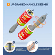 4X_Extra_Sticky_Lint_Roller_for_Pet_Hair,_Lint_Rollers_315_Sheets_Mega_Value_Set,_Pet_Hair_Remover_with_3_Upgraded_Handle_3_Rollers,_Portable_Lint_Remover_for_Clothes,_Furniture,_Dog_&_Cat_Hair