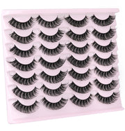 False_Eyelashes_Russian_Strip_Lashes_Fluffy_Fake_Eyelashes_Extension_D_Curl_Wispy_Handmade_Soft_Reusable_14_Pairs_Lashes_Pack_Eyelash_Extensions_Makeup_Cosmetic_Lash_Extensions_Eyelash_Extension_Eyelash_Extension_Lash_Extension
