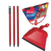 O-Cedar_PowerCorner_One_Sweep_Broom_with_Step-On_Dustpan_and_3-Piece_Handle,_Red,_Pack_of_1_Cleaning_Plastic_Traditional_Comfortable