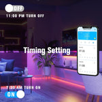 LED_Strip_Lights_130ft_(2_Rolls_of_65.6ft),_Color_Changing_Lights_Strip_for_Bedroom,_Desk,_Indoor,_Room_Bedroom,_Girl_Boy_Brithday_Gifts_RGB_Decor_with_Remote_and_24V_Power_Supply