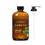 Castor_Oil_16_Fl_Oz_(Glass_Bottle)_-_Original_Unrefined_-_A_Huge_Glass_Bottle_with_a_Pump_-_100%_Pure_and_Natural,_Cold_Pressed,_and_Hexane-Free_-_Hair_Oil,_Body_Oil