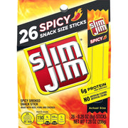 Slim_Jim_Smoked_Meat_Sticks,_Spicy_Flavor,_6g_Protein_Per_Serving,_Snack_Size,_0.28_oz._(26_Count)