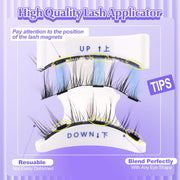 ALICE_Magnetic_Eyelashes_Natural_Look,_Reusable_Manga_Magnetic_Lashes_Kit_with_Applicator,_No_Glue_Needed_Magnetic_Eyelashes_Kit,_Easy_to_Wear_and_Remove_for_All-Day_Comfort_Makeup_Cosmetic_Lash_Extensions_Eyelashes_Extensions_Eyelash_Extension