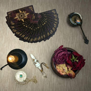 Tarot_Cards_Set_of_78_Surface_Laser_Cards_with_English_Instructions_Book_for_Beginners_(English_Edition)