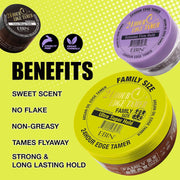 EBIN_New_York_24_Hour_Edge_Tamer_Ultra_Super_Hold_6.34_fl.oz/180ml_-_Strong_Edge_Control_Gel,_Argan_&_Castor_Oil_for_Hair_Care_and_Comfort